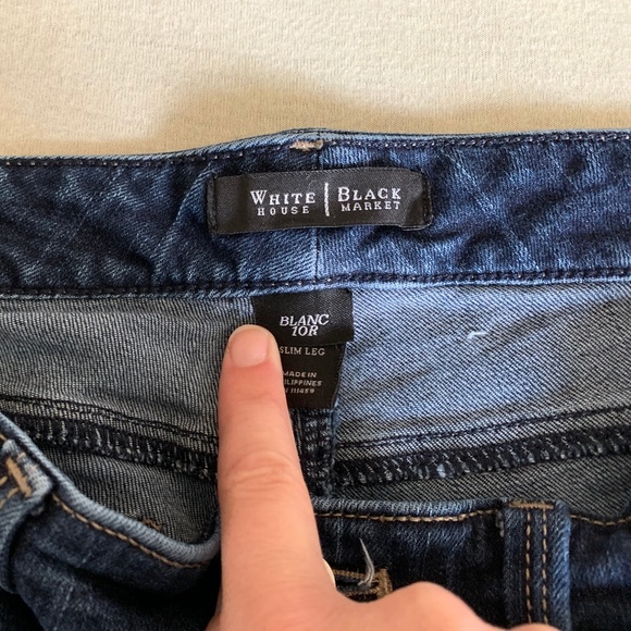 White House Black Market Slim Leg Ankle 10R - Picture 5 of 5